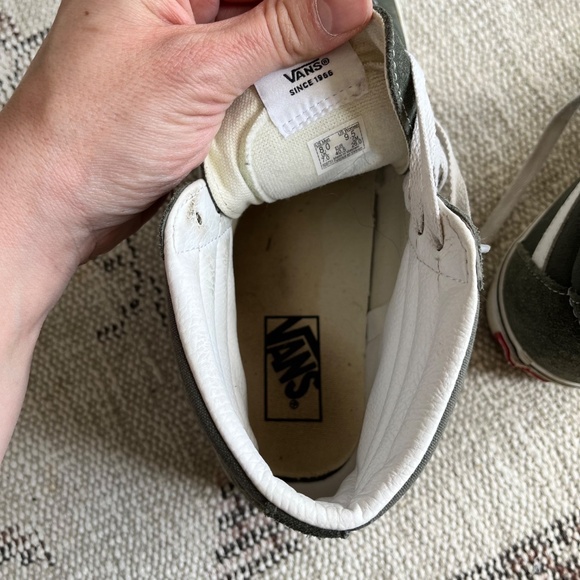 Vans Sk8-Hi in Thyme - Picture 9 of 9